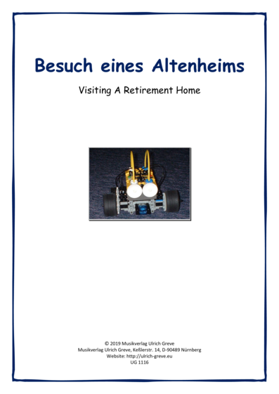 [Cover page of Besuch eines Altenheims / Visiting A Retirement Home]